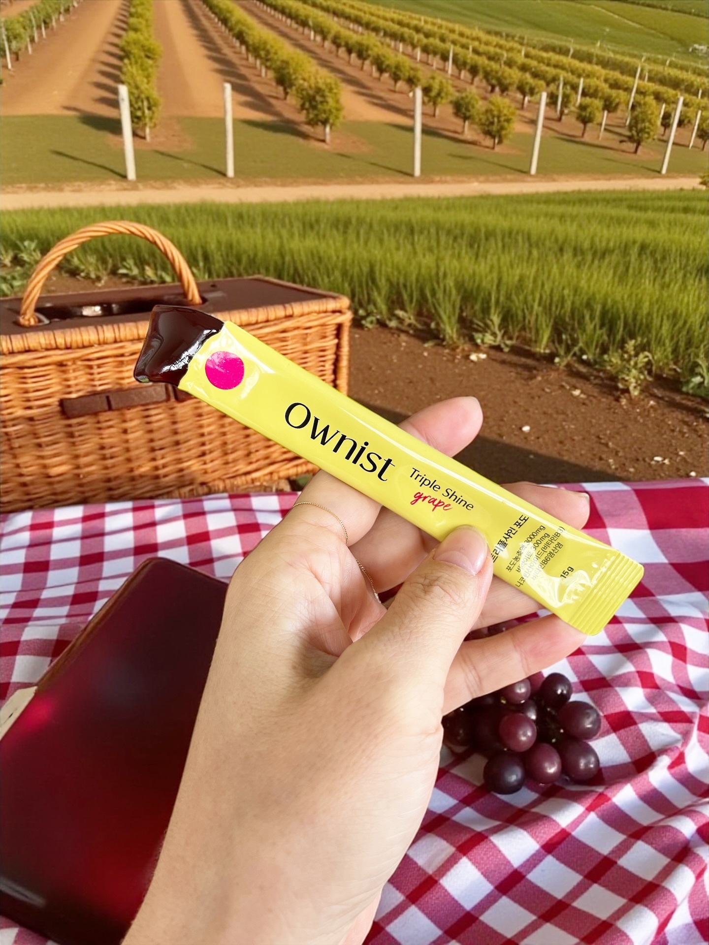 トリプルシャイン グレープ/Ownist/美容サプリメントを使ったクチコミ（2枚目）