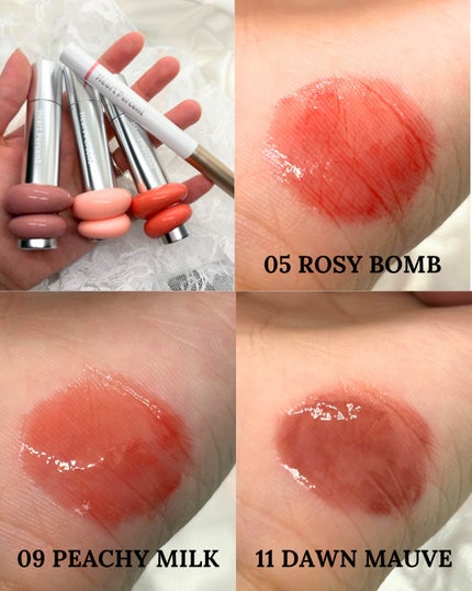 ドットオンムードリップペンシル/Heart Percent/リップライナーを使ったクチコミ(2枚目)