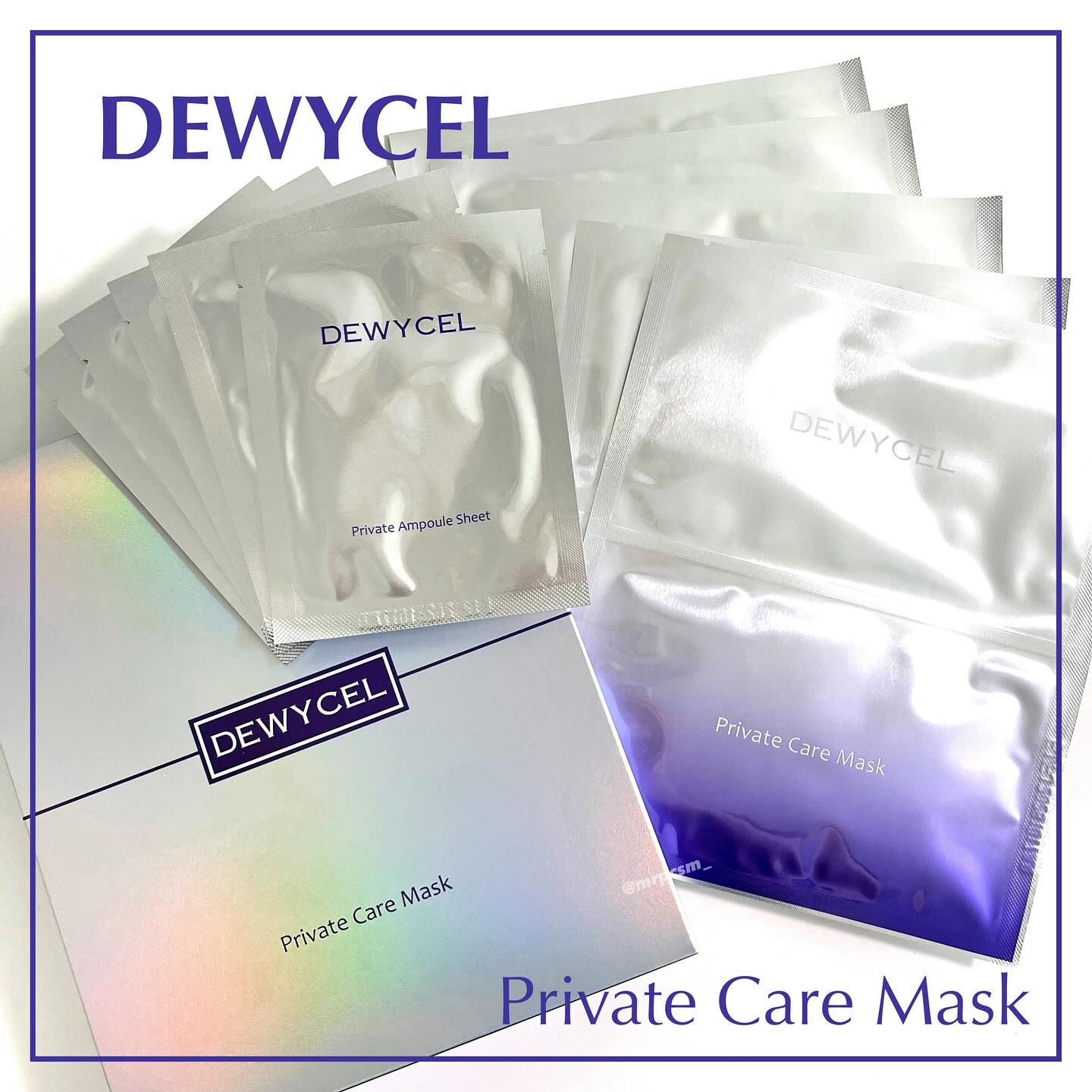 .
#PR
★デュイセル
　プライベートケアマスク

なんとこれ、顔の部位ごとに異なる素材＆アンプルが使われてる新概念マスクなのです🥳

付属のふきとりパッドで拭き取ってから、上下のシートを貼るだけ🫶

週一のルーティンケア、大事な予定