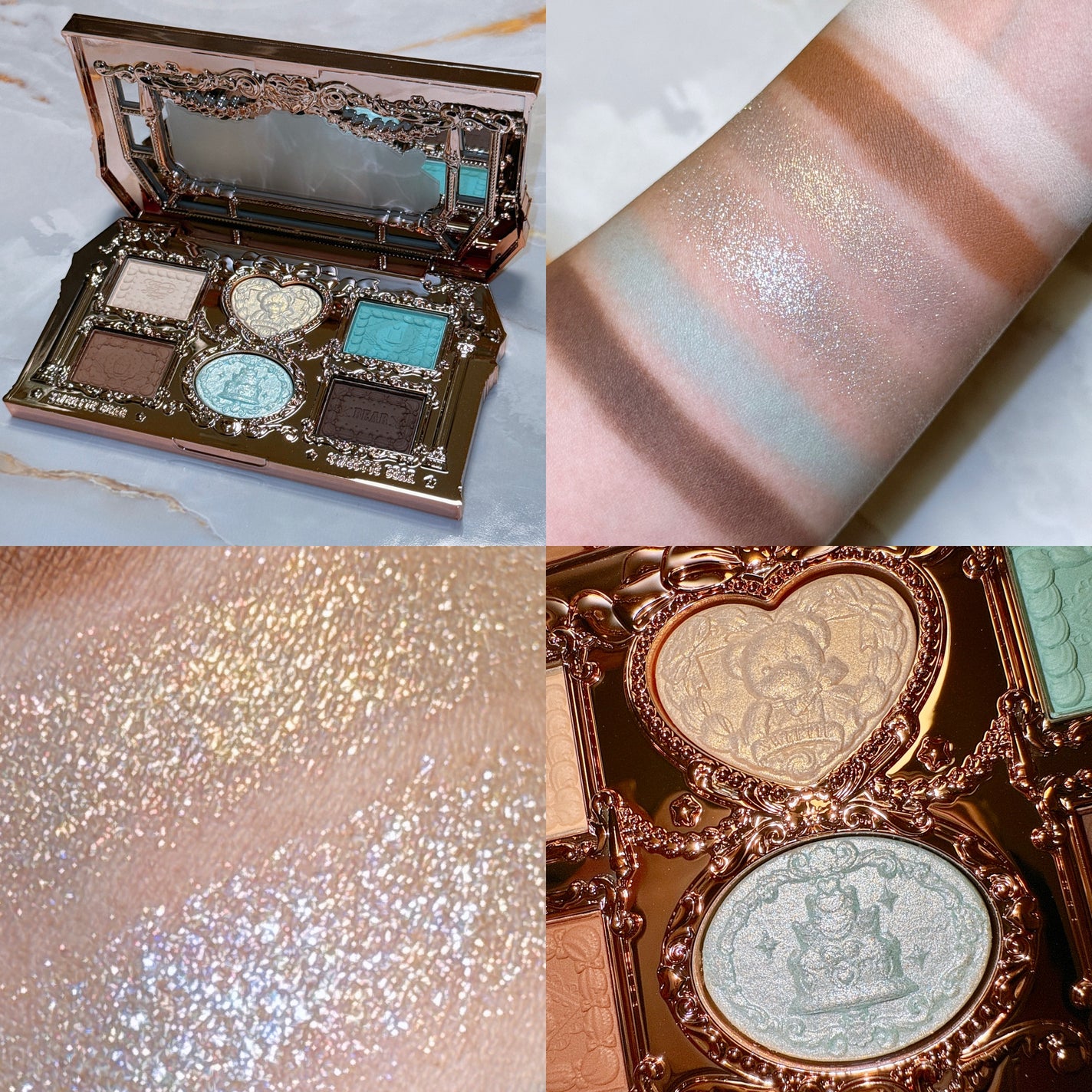 スウィーティーベア コレクション アイシャドウパレット/FlowerKnows/アイシャドウパレットを使ったクチコミ(7枚目)