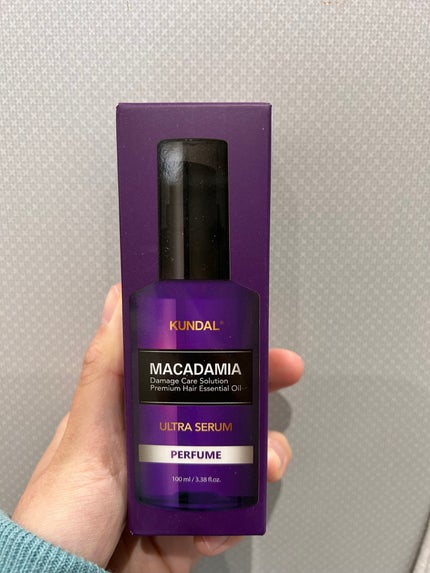 クンダル マカダミア ウルトラヘアセラム /KUNDAL/ヘアオイルを使ったクチコミ(1枚目)