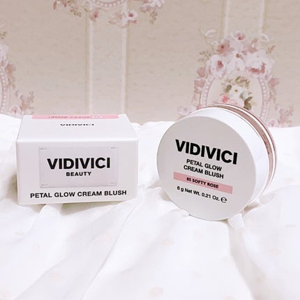 ペタルグロウクリームチーク/VIDIVICI/ジェル・クリームチークを使ったクチコミ(4枚目)
