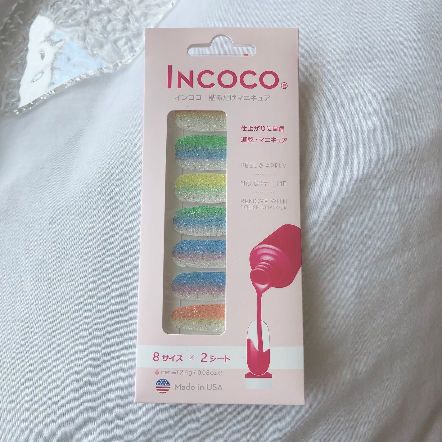 INCOCO インココ マニキュアシート/インココ/ネイルシールを使ったクチコミ(7枚目)