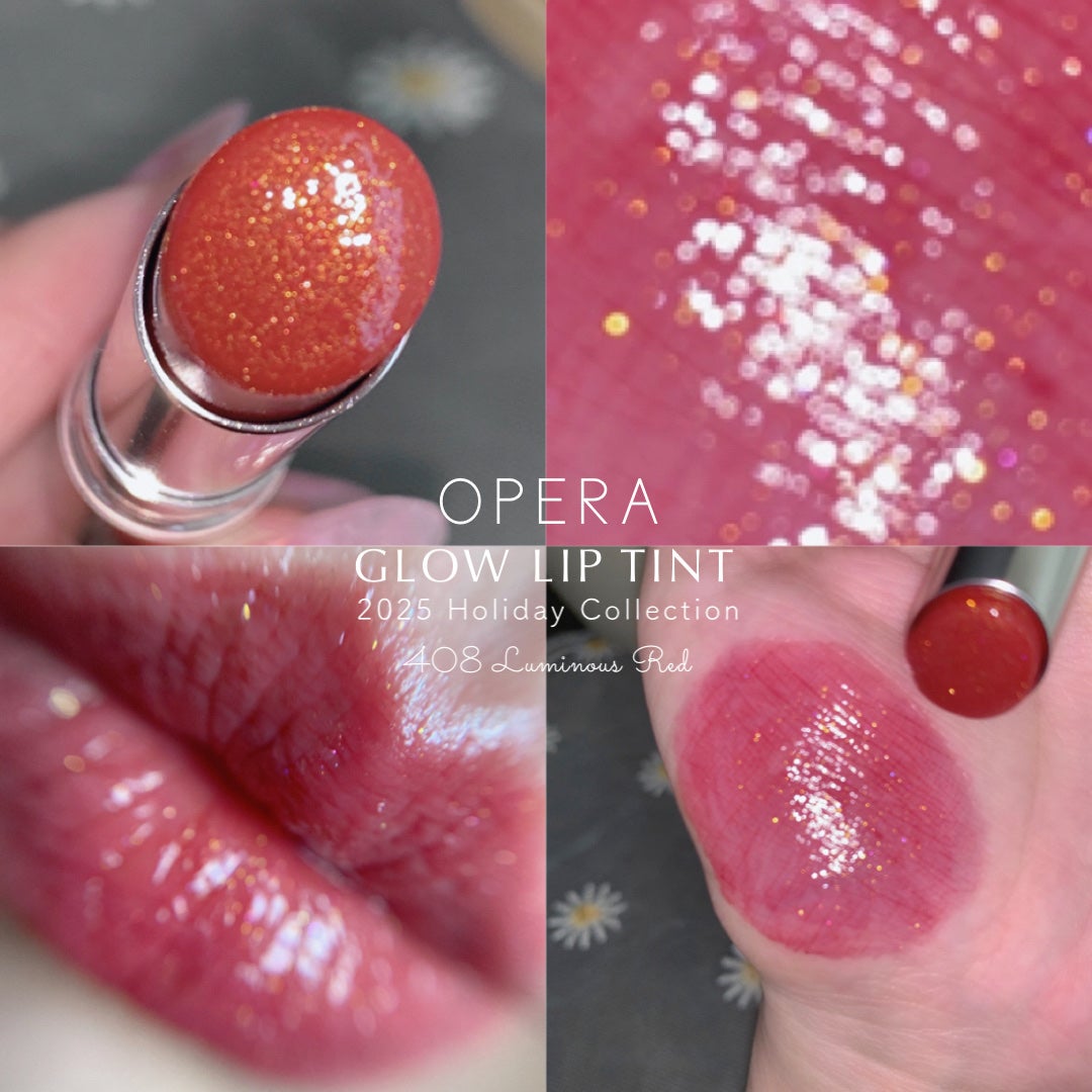 mami on LIPS 「【OPERAホリデー限定シアーレッド×ゴールドラメティント🍒】..」(1枚目)