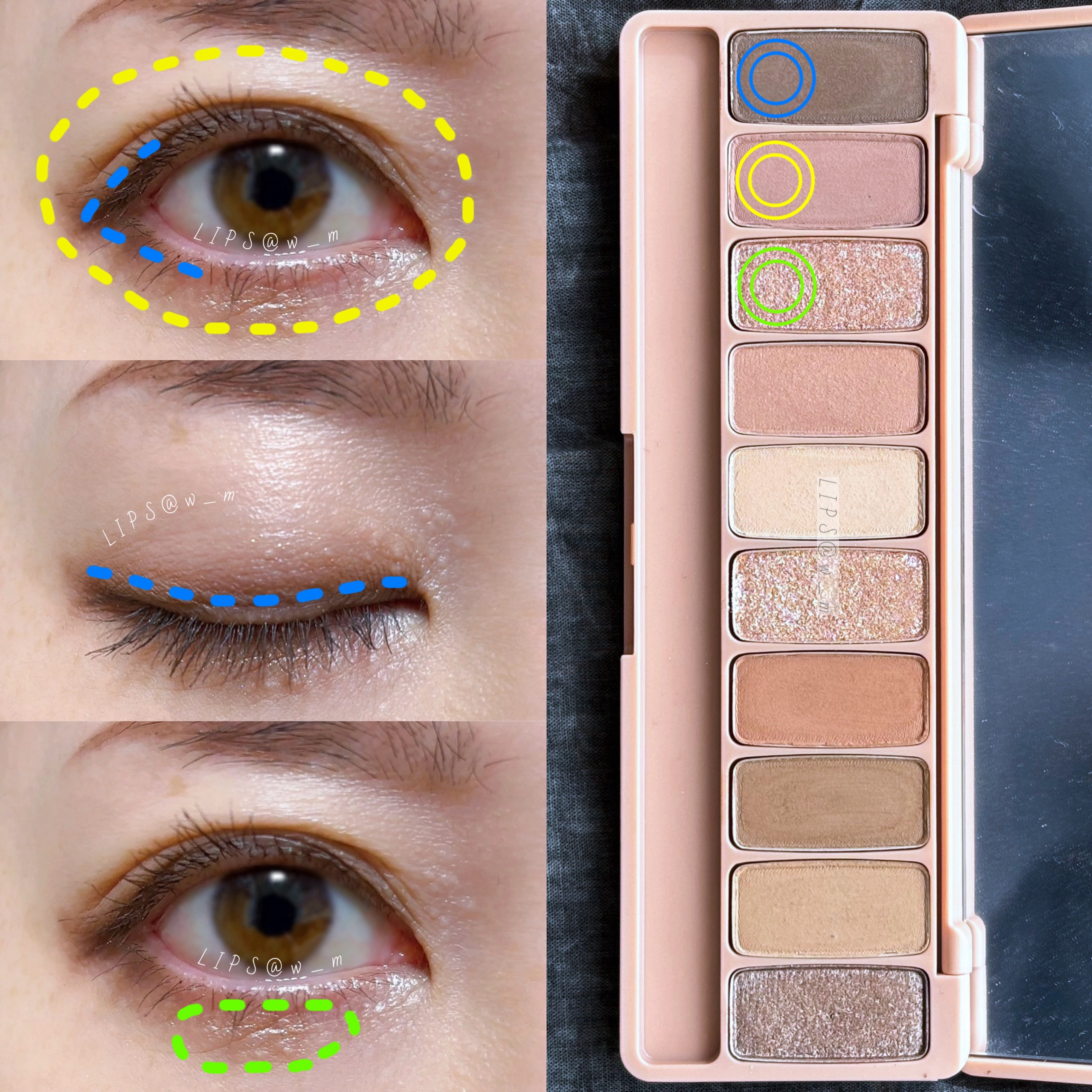 プレイカラー アイシャドウ/ETUDE/アイシャドウパレットを使ったクチコミ（2枚目）