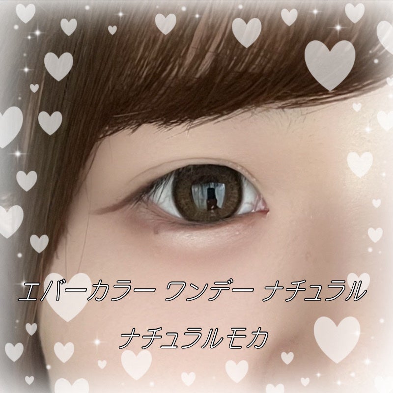 エバーカラーワンデー ナチュラル/エバーカラー/ワンデー(1DAY)カラコンを使ったクチコミ(1枚目)