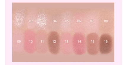 ソフトブラーリングアイパレット/wakemake/アイシャドウパレットを使ったクチコミ(4枚目)