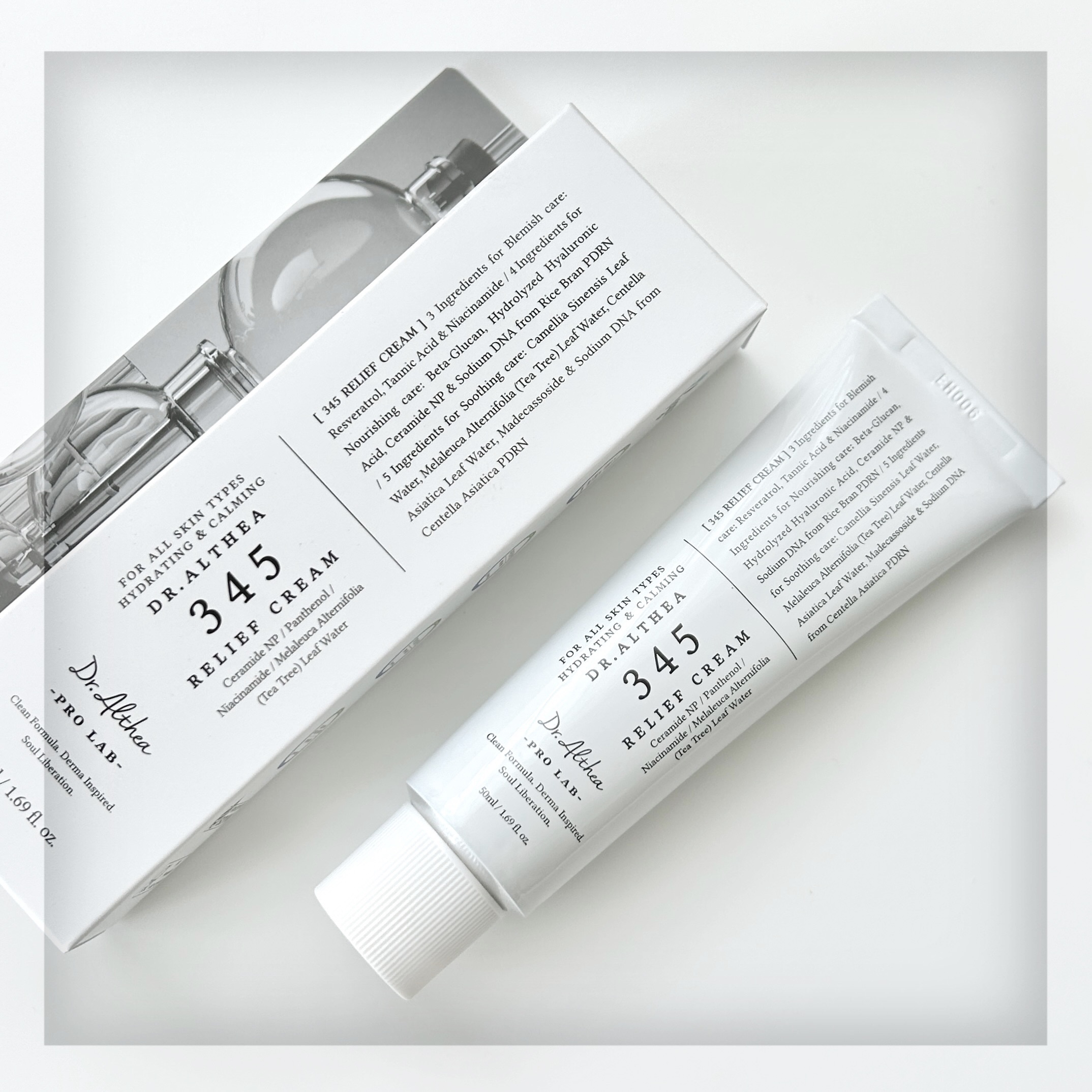 345リリーフクリーム/Dr.Althea/フェイスクリームを使ったクチコミ（1枚目）