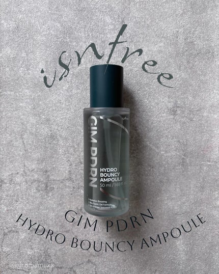 GIM 海苔 PDRN バウンシー美容液/Isntree/美容液を使ったクチコミ(1枚目)
