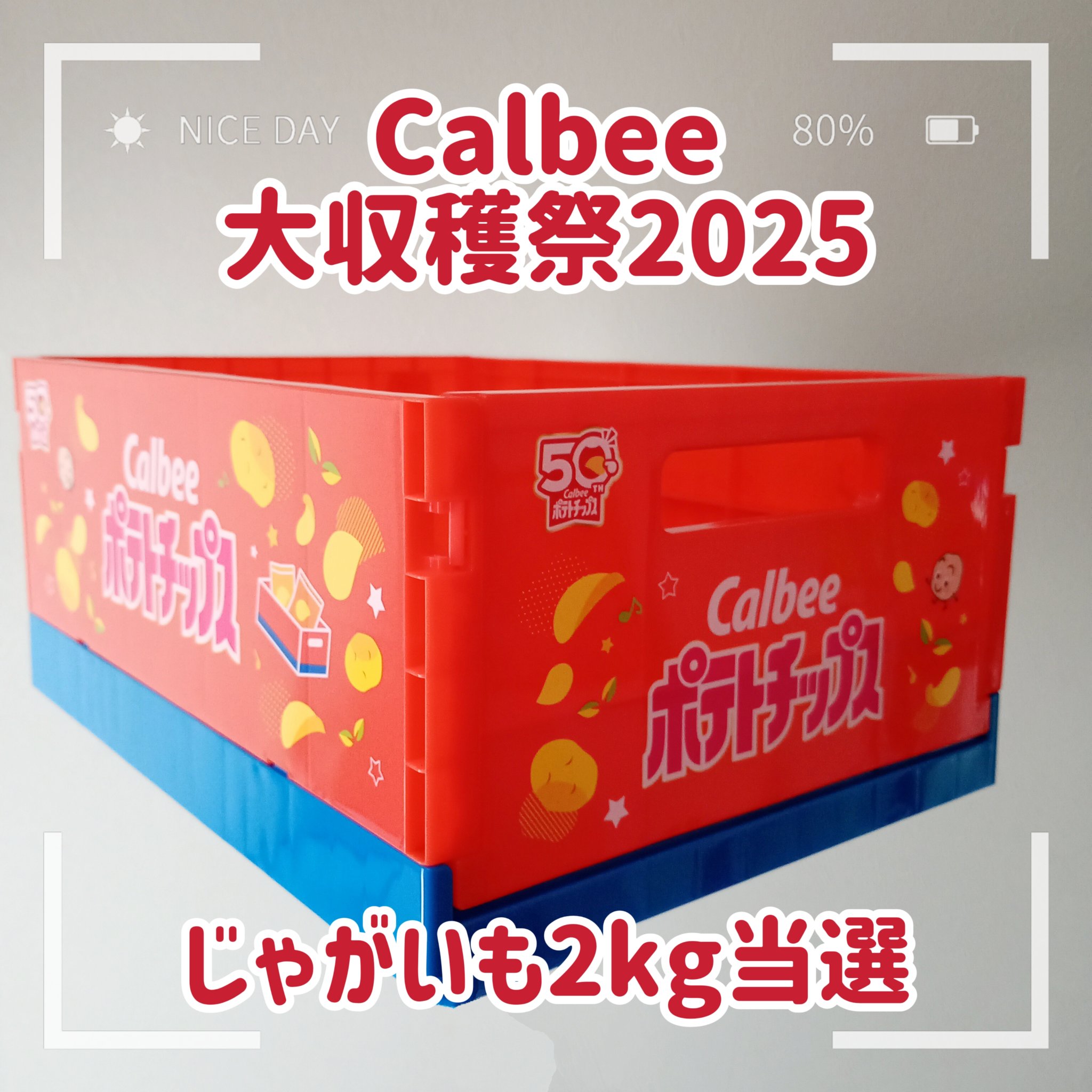✈️元グランドスタッフの当選紹介✈️

Calbee
大収穫祭2025
ポテトチップスお菓子BOX
じゃがいも2kg

〰〰〰✈〰〰〰✈〰〰〰✈〰〰〰✈〰〰〰✈

今回は化粧品の紹介ではなくてすみません😭

毎年Calbeeのポイントで
