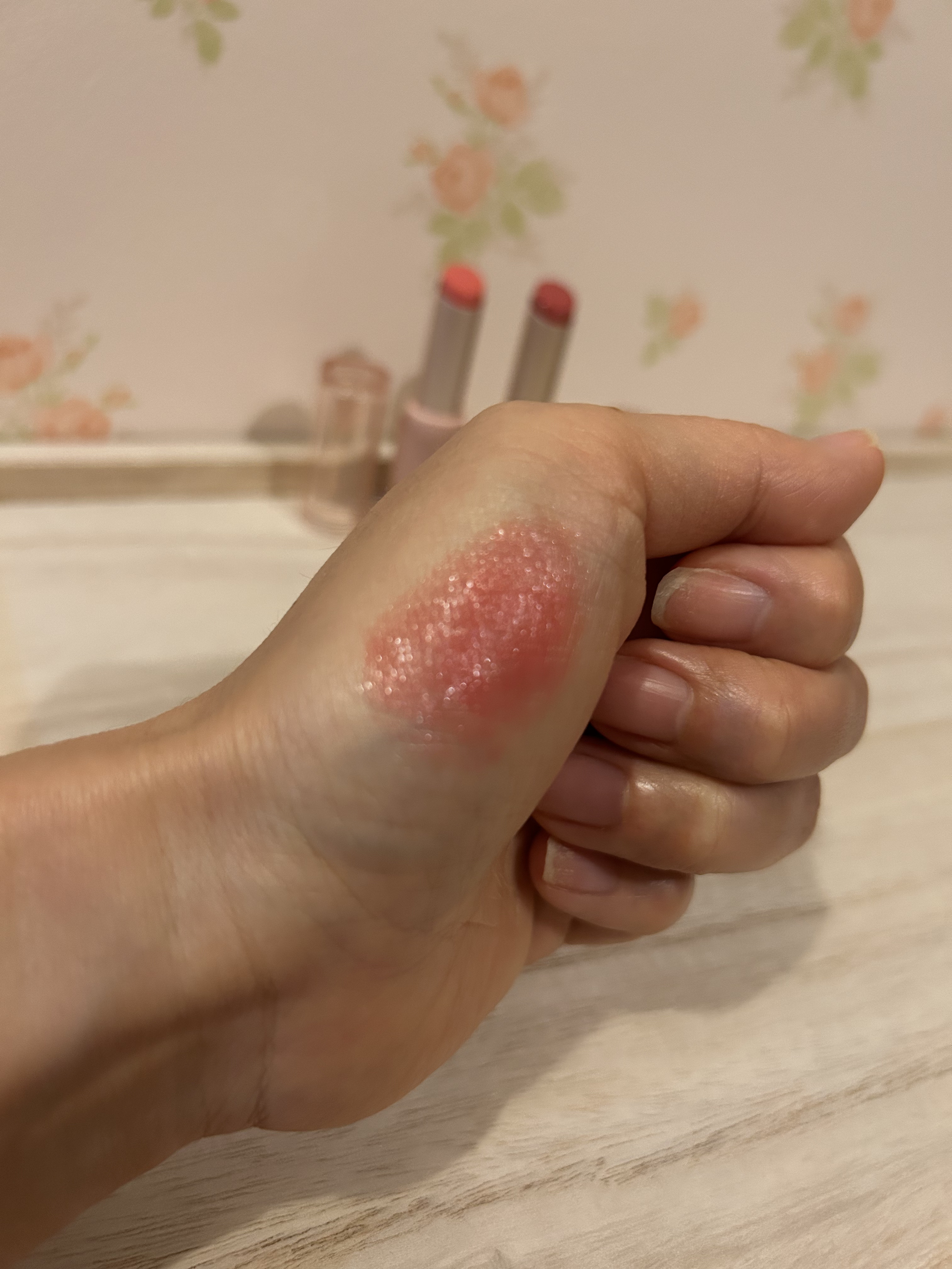 ムードグロウリップスティック/dasique/口紅を使ったクチコミ（3枚目）