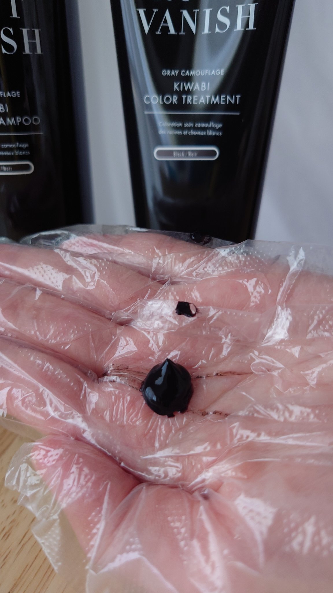 ROOT VANISH 白髪染めカラーシャンプー/ トリートメント/綺和美/市販シャンプーを使ったクチコミ（3枚目）