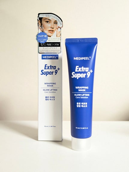 MEDIPEEL ラッピングマスクのクチコミ「塗って剥がすタイプのマスクです❗️
保湿が100時間持続って書いてあったから乾燥しやすい季節に.....」(1枚目)