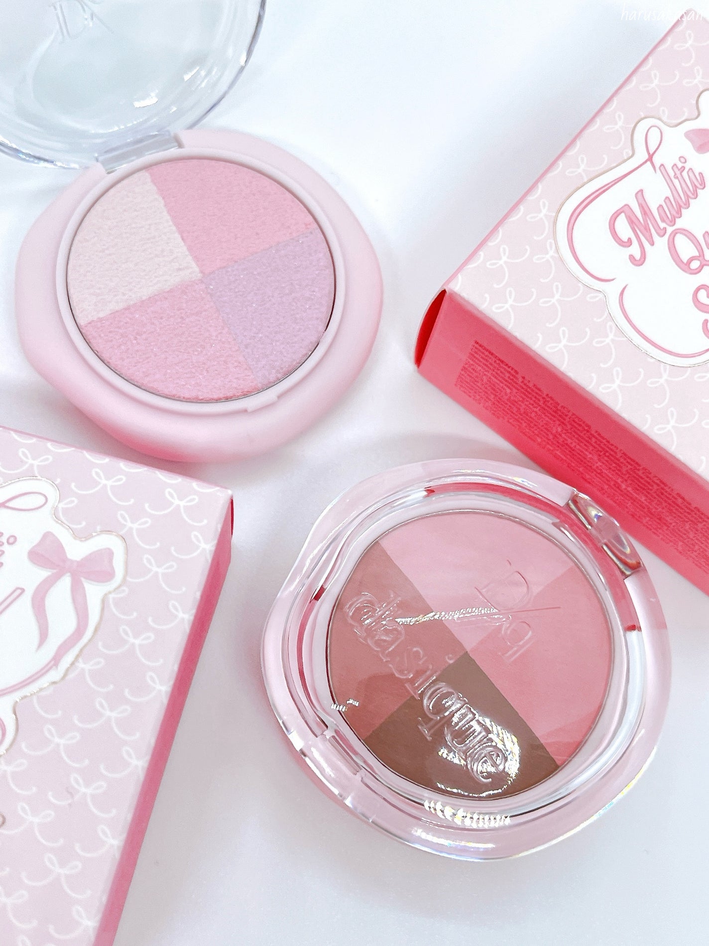 マルチクアッドシャドウ/dasique/パウダーアイシャドウを使ったクチコミ(7枚目)