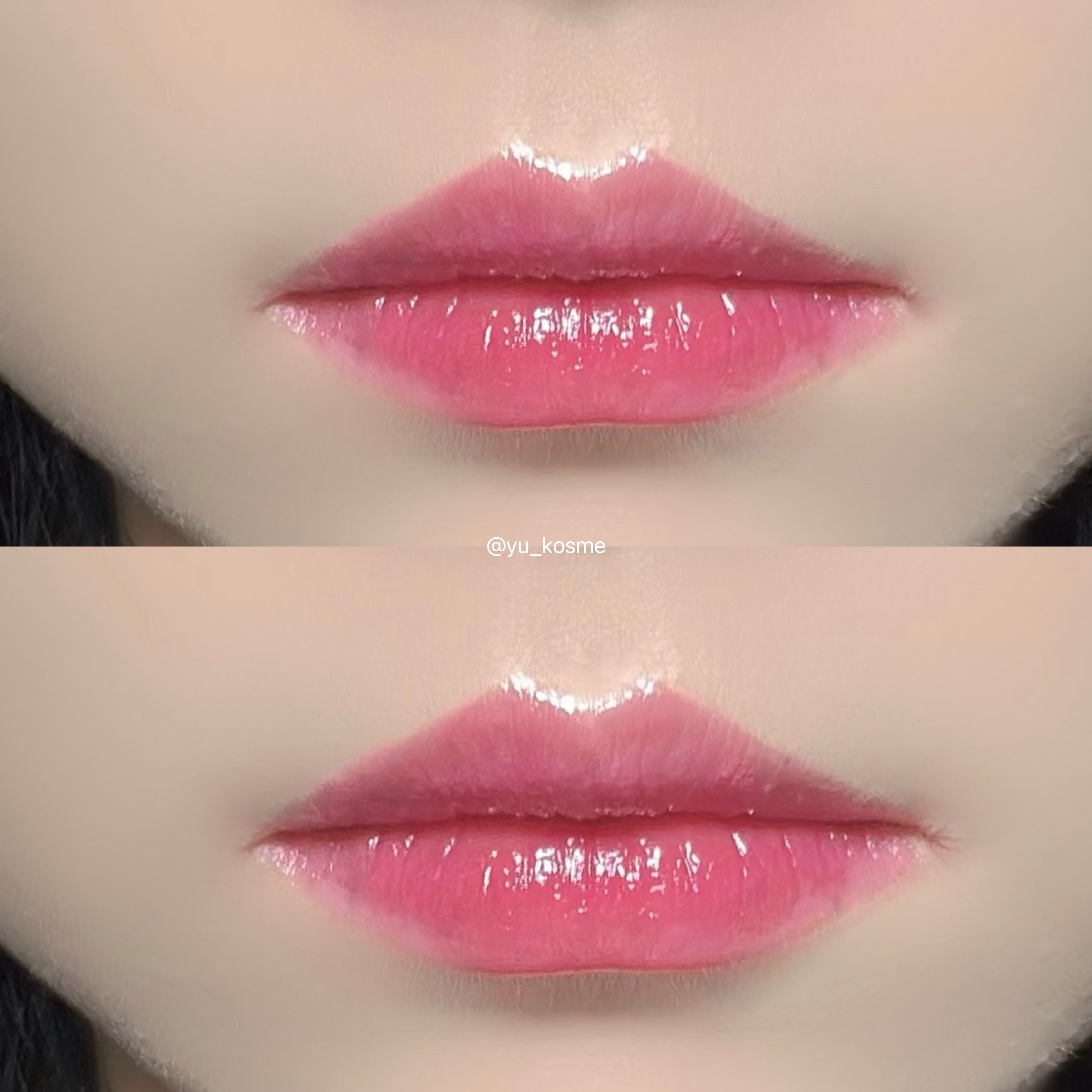 ミニリップトリオブラーグローイリップティント #Cool 205,216,224/Dinto/リップティントを使ったクチコミ（3枚目）