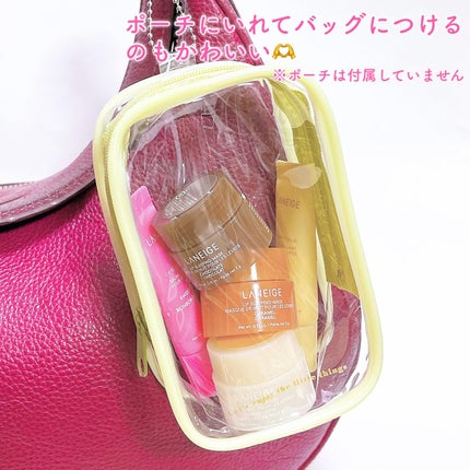 リップスリーピングマスク ミッドナイトミニズ N/LANEIGE/リップケアを使ったクチコミ(4枚目)