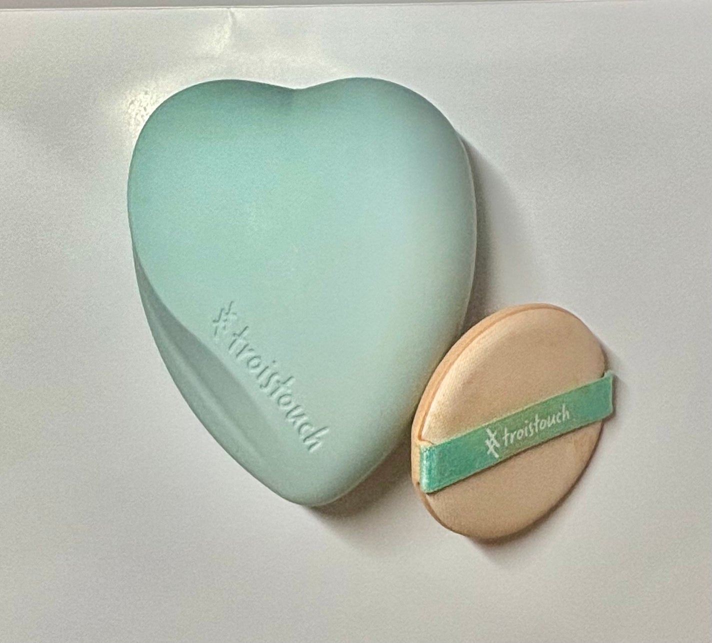トワタッチ ハートクッション アクアベア/troistouch/クッションファンデーションを使ったクチコミ(2枚目)