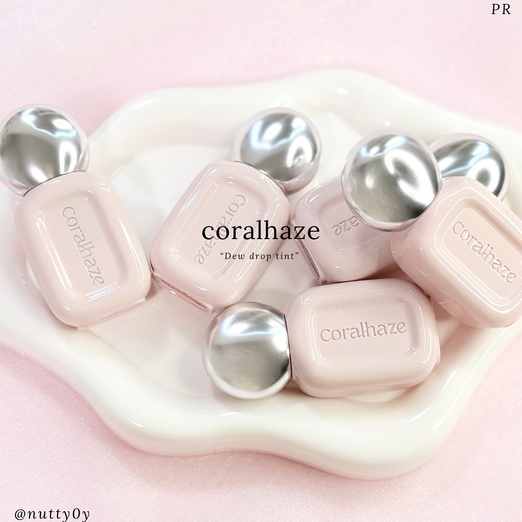 デュー ドロップ ティント/Coralhaze/リップティントを使ったクチコミ（1枚目）