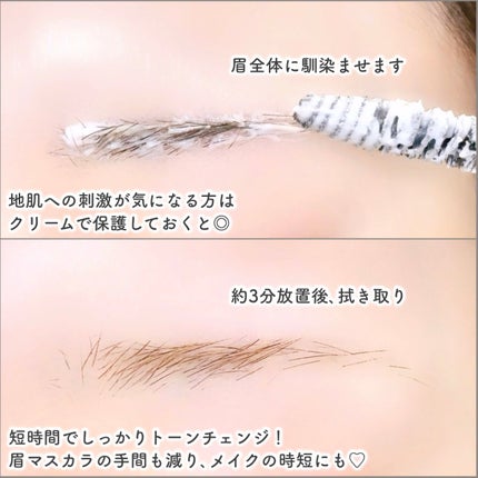 イージーブロウトーンチェンジャー/COSNORI/その他アイブロウを使ったクチコミ(5枚目)
