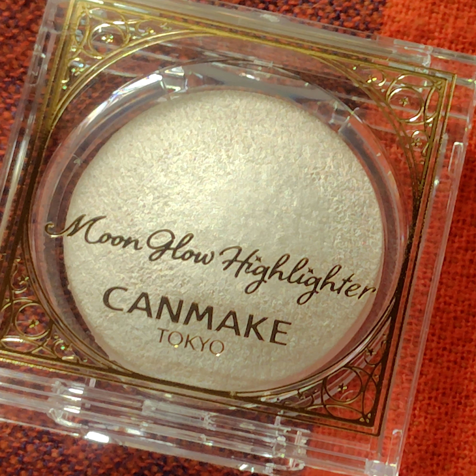 ムーングロウハイライター 01 ムーングロウホワイト/キャンメイク/ハイライトを使ったクチコミ（3枚目）