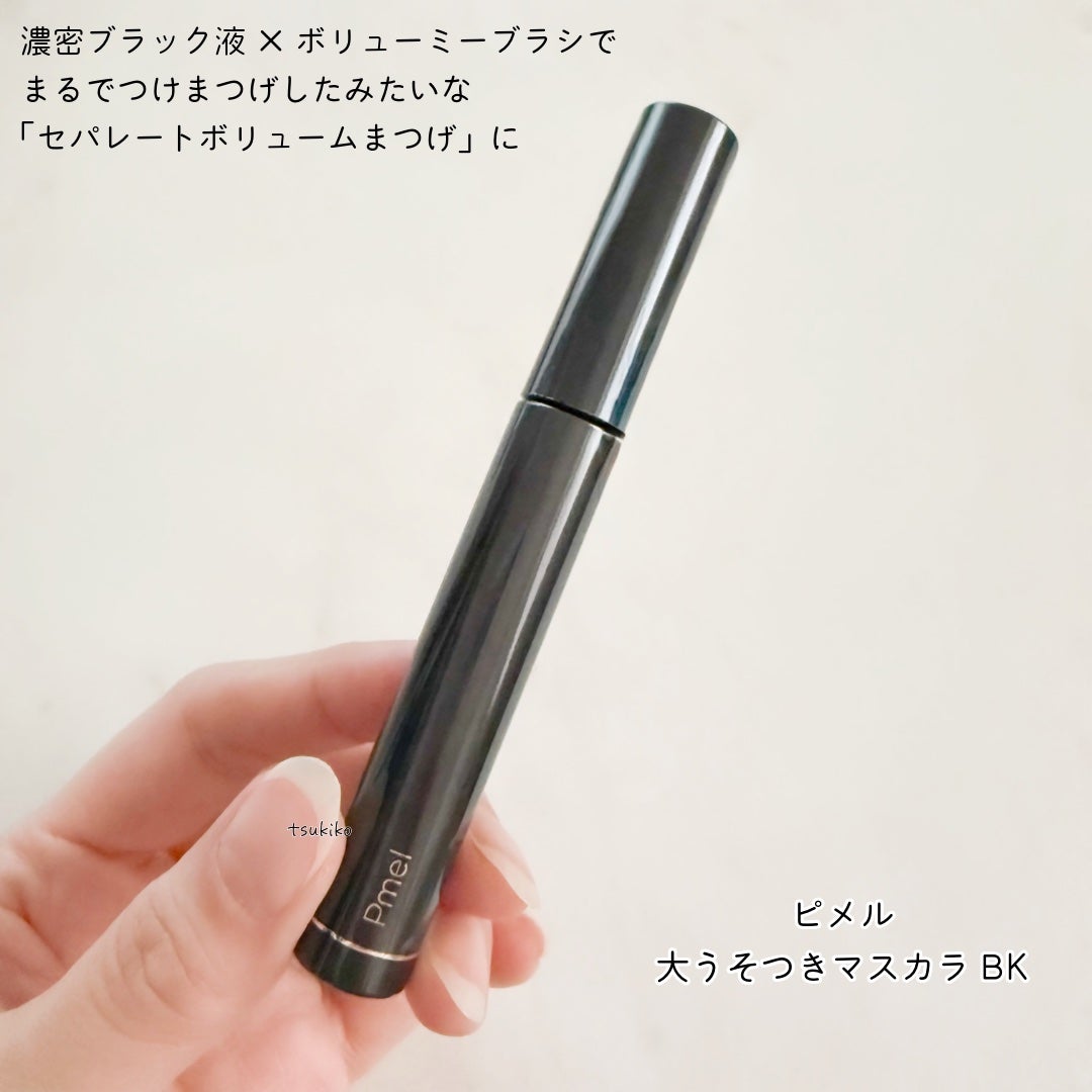 ピメル 大嘘つきマスカラ/pdc/マスカラを使ったクチコミ(2枚目)