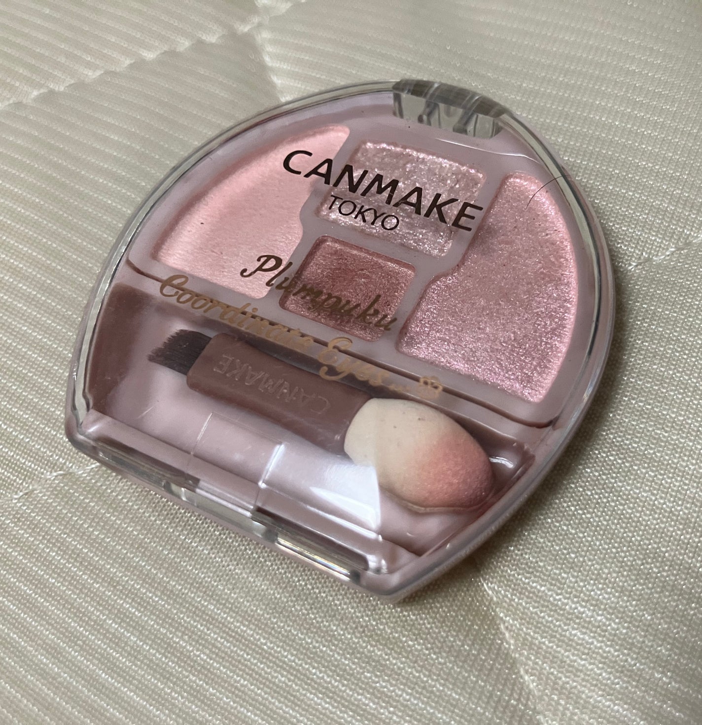 プランぷくコーデアイズ/キャンメイク/パウダーアイシャドウを使ったクチコミ(2枚目)
