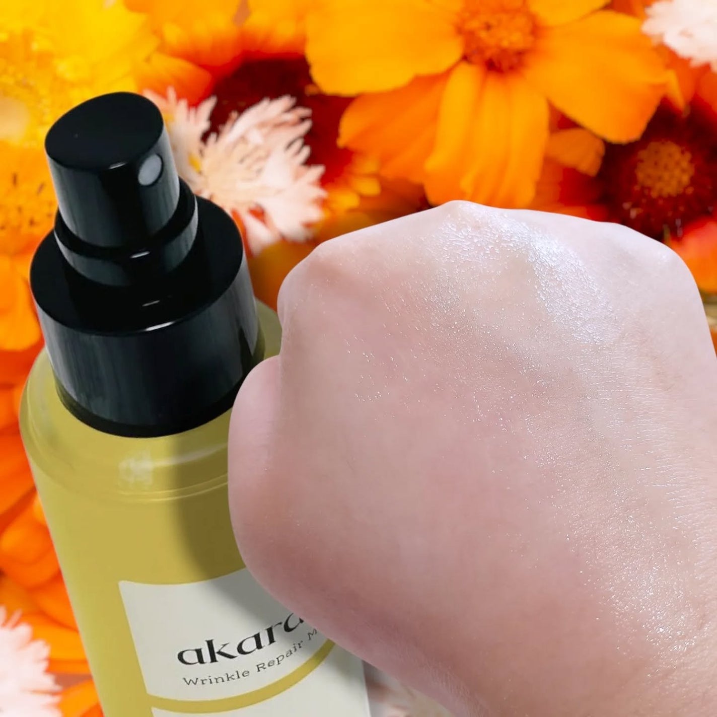 リンクルリペアミスト/akaran+/ミスト状化粧水を使ったクチコミ(4枚目)