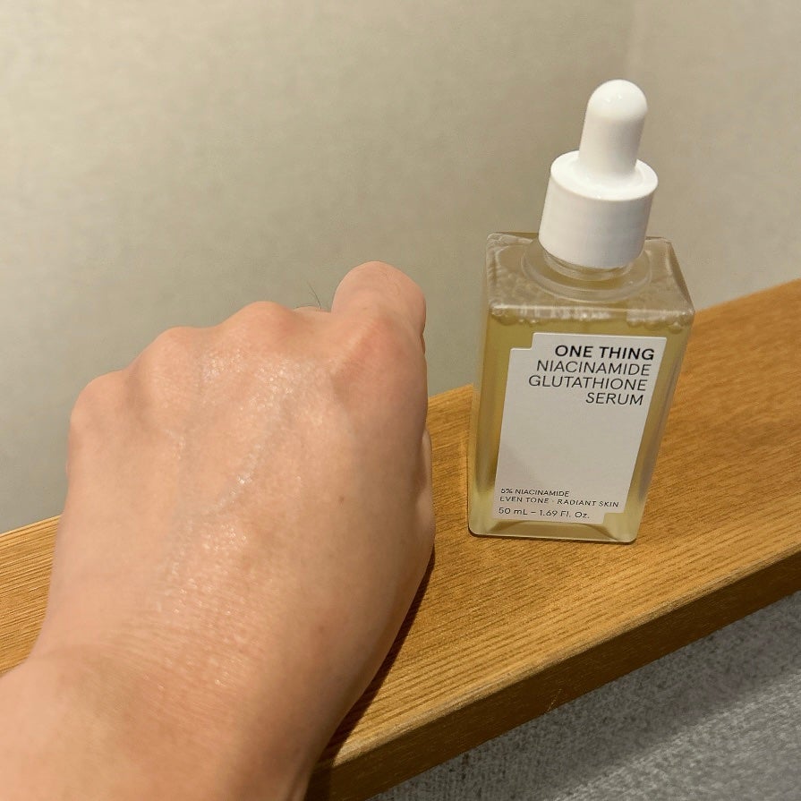 ナイアシンアミドグルタチオンセラム/ONE THING/美容液を使ったクチコミ(4枚目)