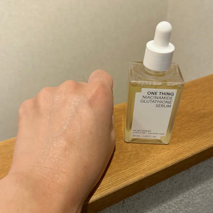 ナイアシンアミドグルタチオンセラム/ONE THING/美容液を使ったクチコミ(4枚目)