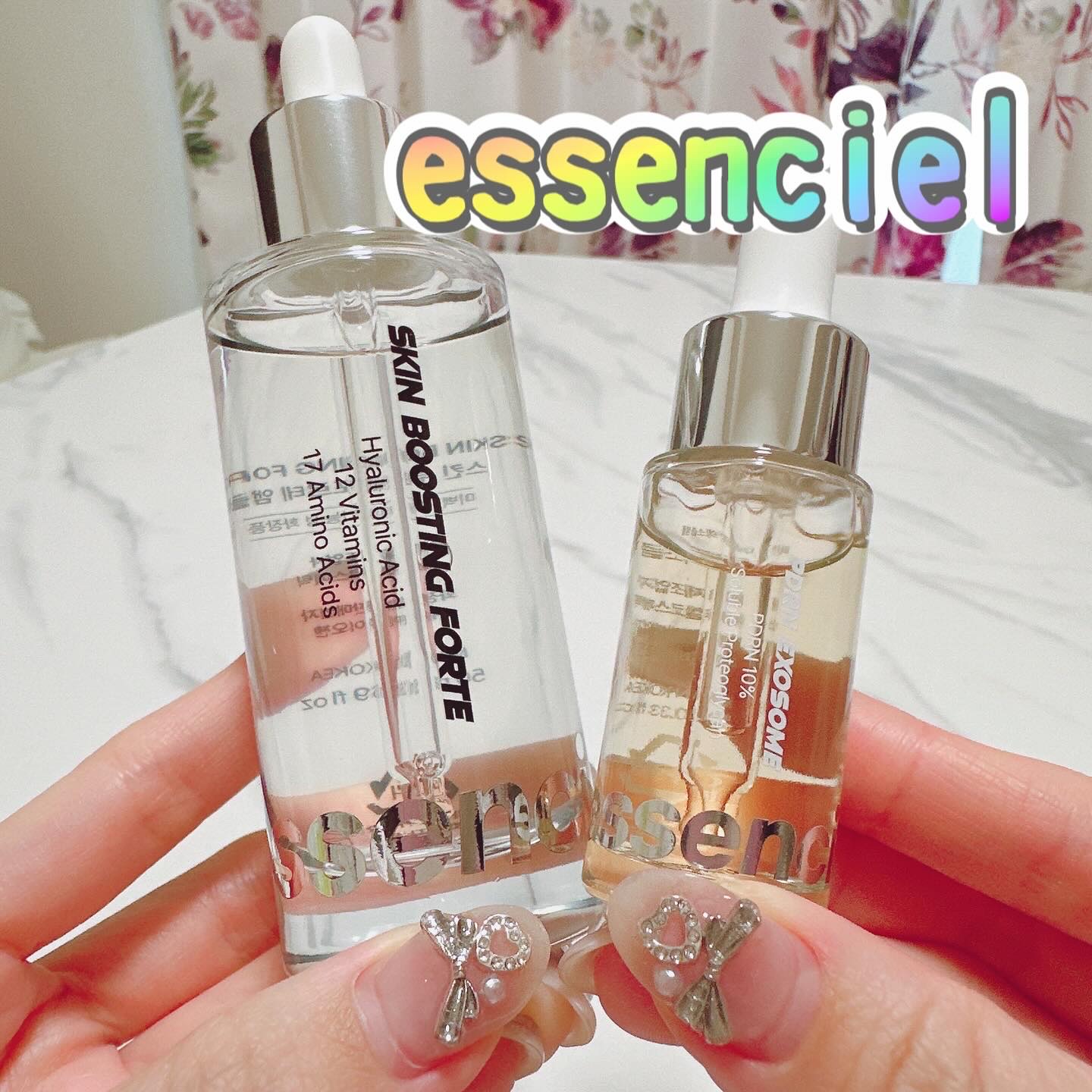 スキンブースティングフォルテセラム/essenciel/美容液を使ったクチコミ（1枚目）