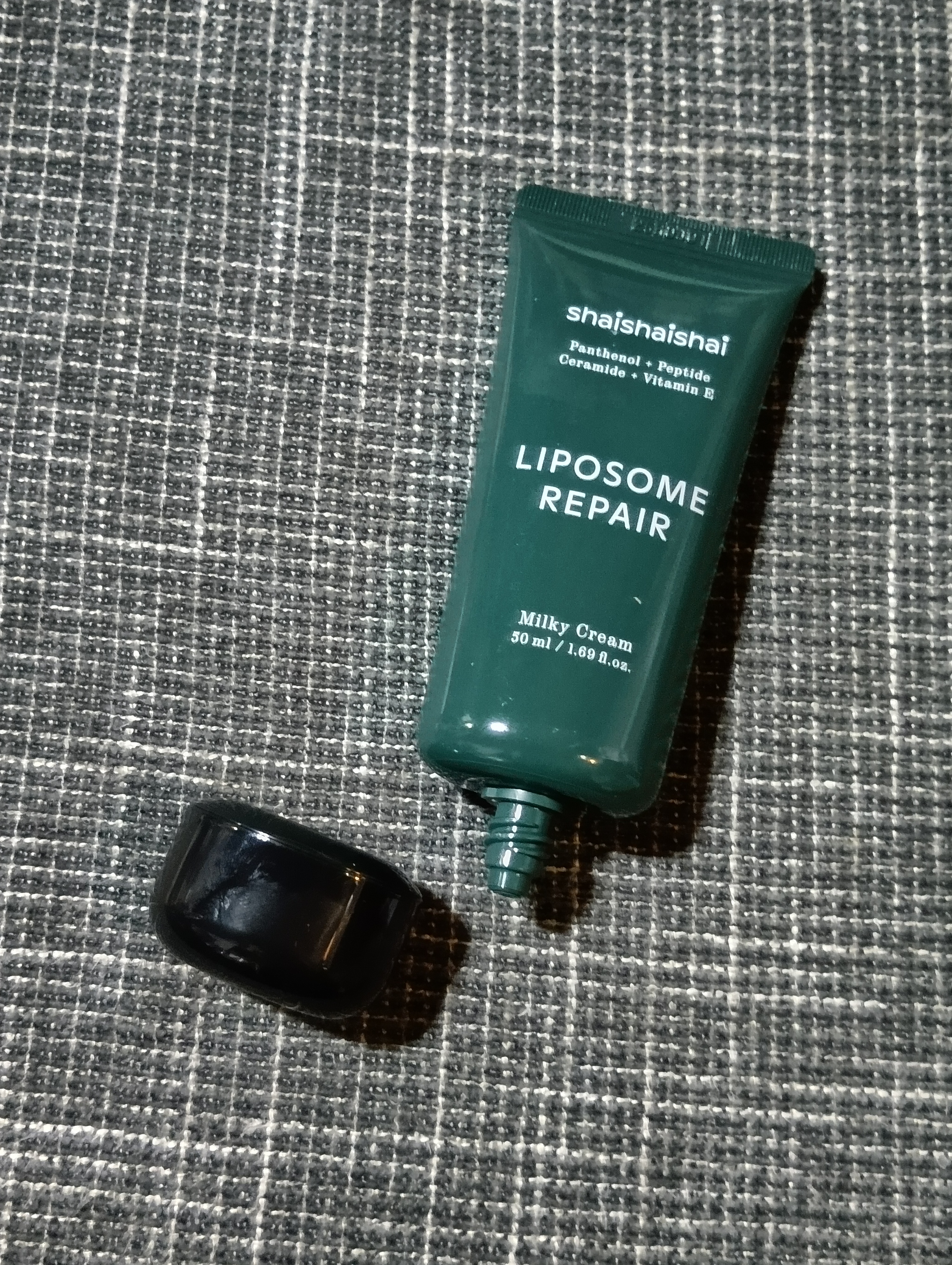 リポソームリペア ミルキークリーム/shaishaishai/フェイスクリームを使ったクチコミ（2枚目）