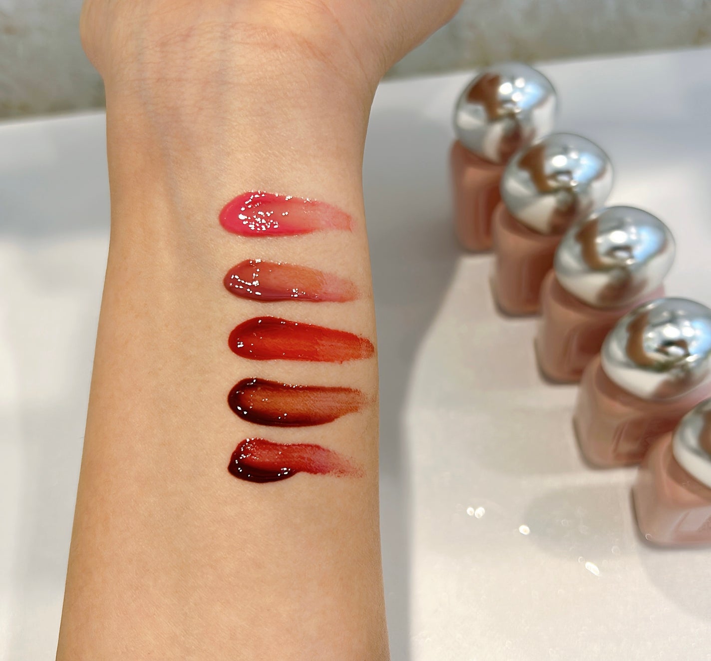 デュー ドロップ ティント/Coralhaze/リップティントを使ったクチコミ(7枚目)