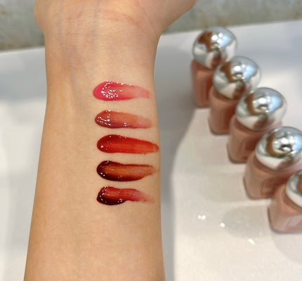 デュー ドロップ ティント/Coralhaze/リップティントを使ったクチコミ(7枚目)