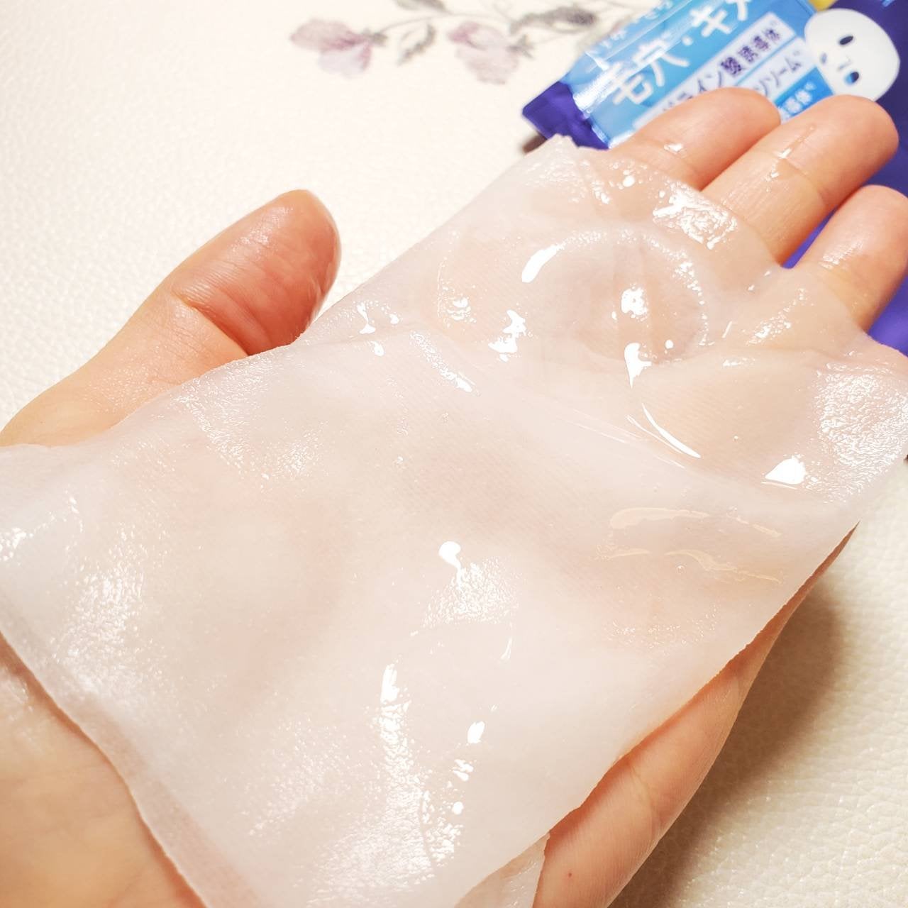 ヨル スキン オーバーナイト ハイドラシートマスク クリア/YOLU/シートマスク・パックを使ったクチコミ(4枚目)