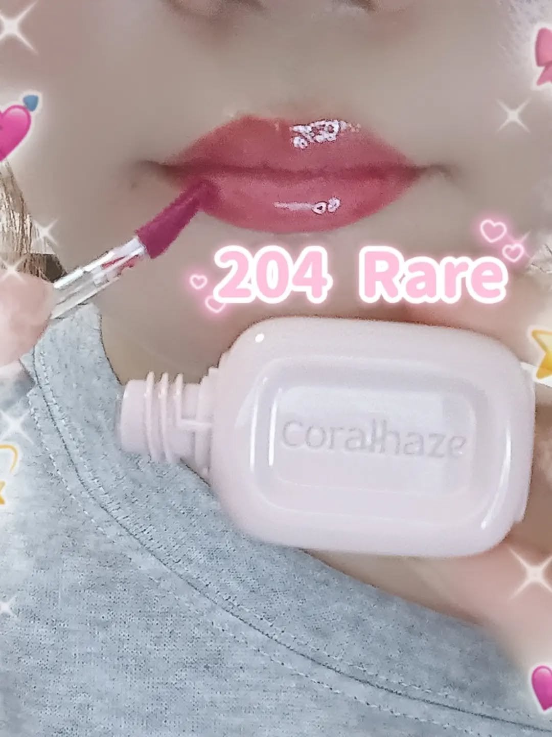 デュー ドロップ ティント/Coralhaze/リップティントを使ったクチコミ(4枚目)