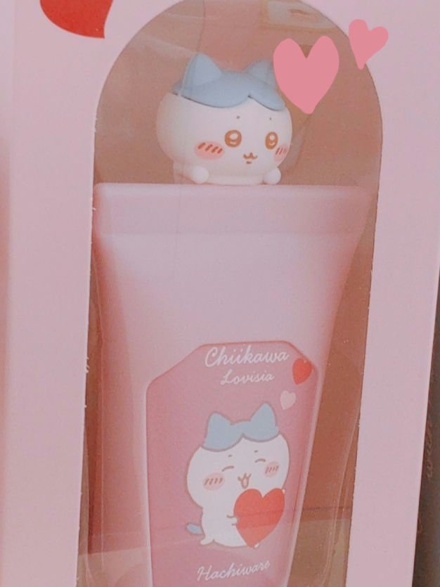 Lovisia ちいかわマスコットハンドクリーム ハチワレ/ラヴィジア/ハンドクリームを使ったクチコミ（1枚目）