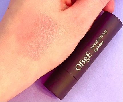ムードチェンジリップバーム/オブジェ/リップバームを使ったクチコミ(4枚目)