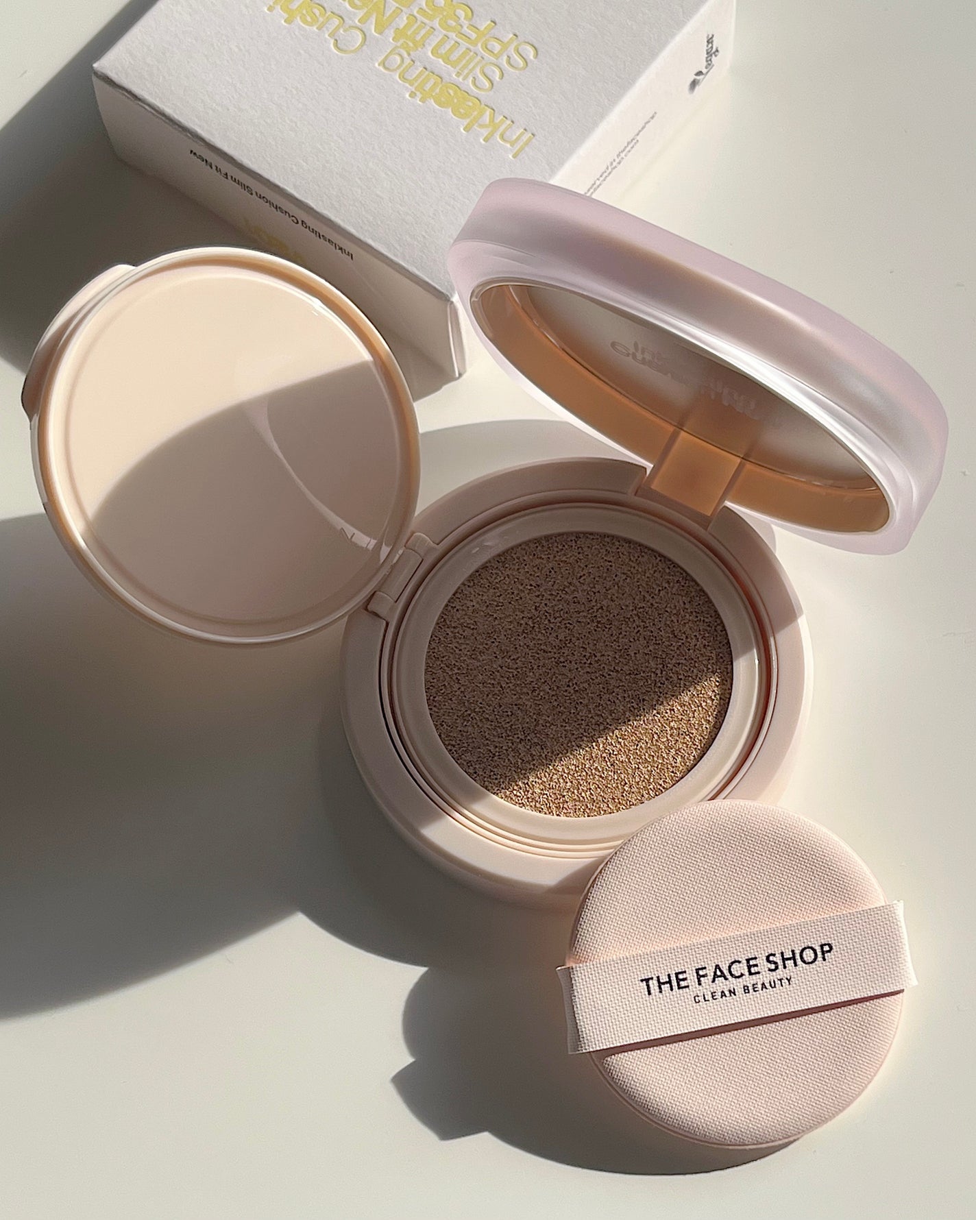 インクラスティングクッションファンデーション/THE FACE SHOP/クッションファンデーションを使ったクチコミ(1枚目)