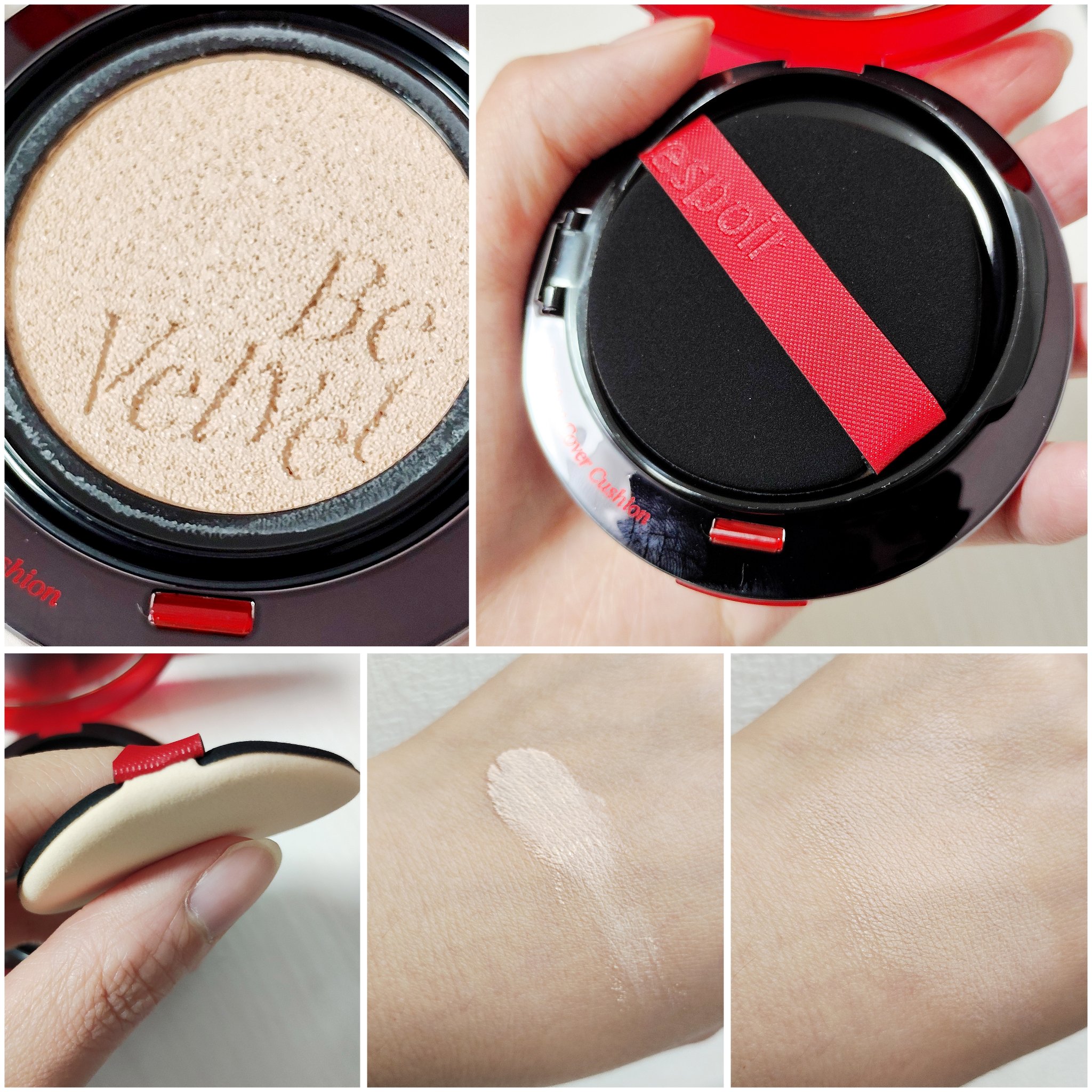 ビーベルベットカバークッション/espoir/クッションファンデーションを使ったクチコミ（2枚目）