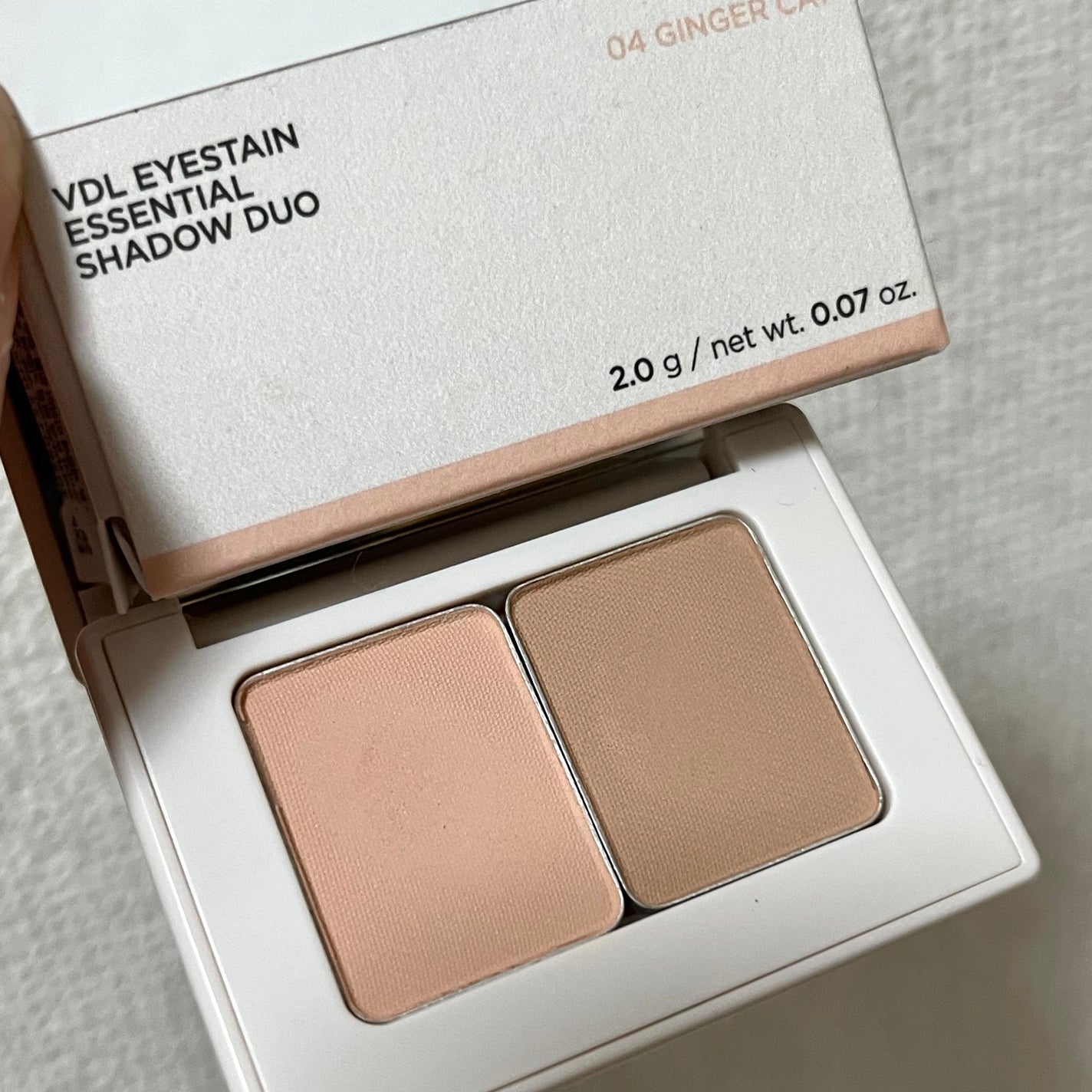 アイステイン エッセンシャル シャドウ デュオ/VDL/アイシャドウパレットを使ったクチコミ(2枚目)