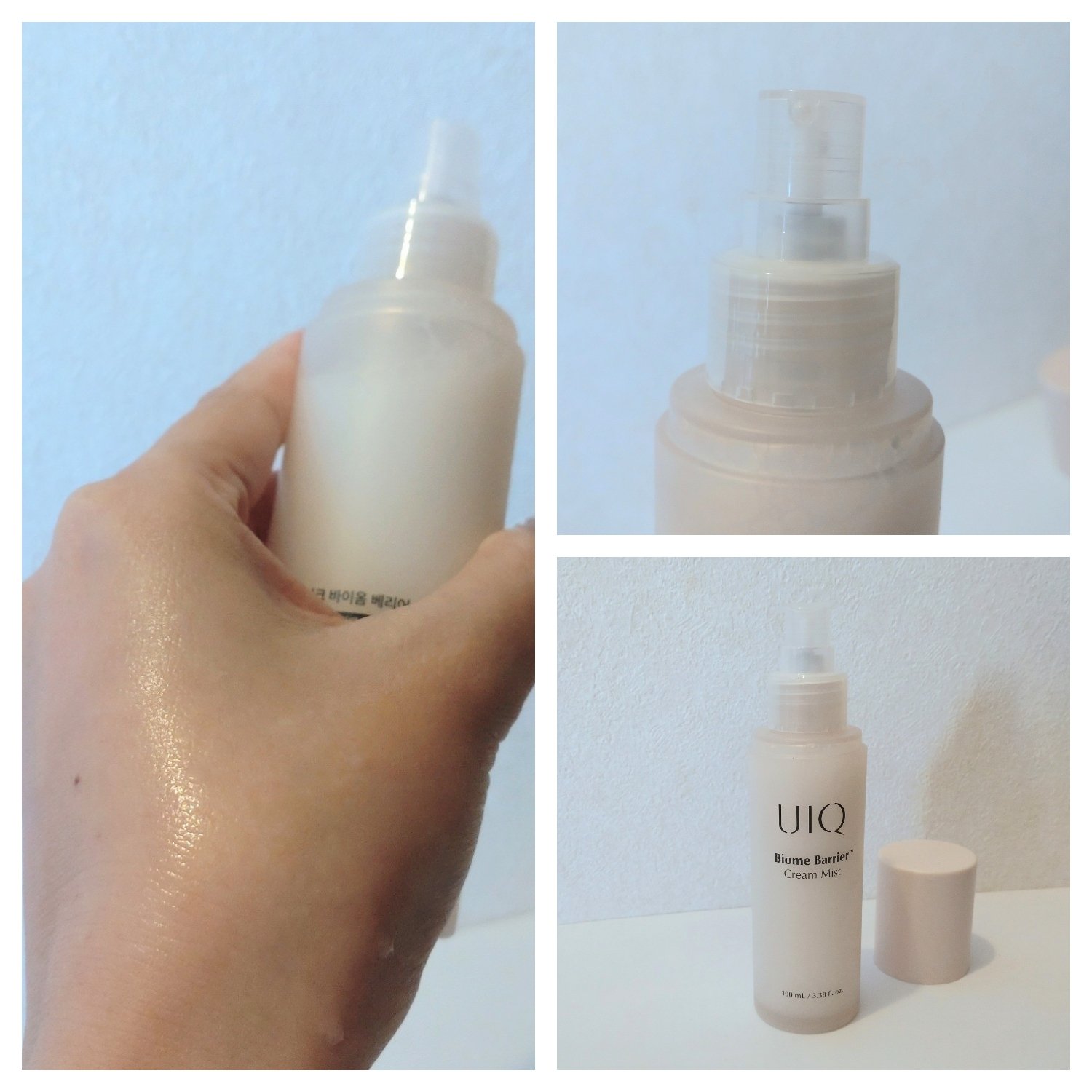 バイオームバリア クリームミスト/UIQ/ミスト状化粧水を使ったクチコミ（2枚目）