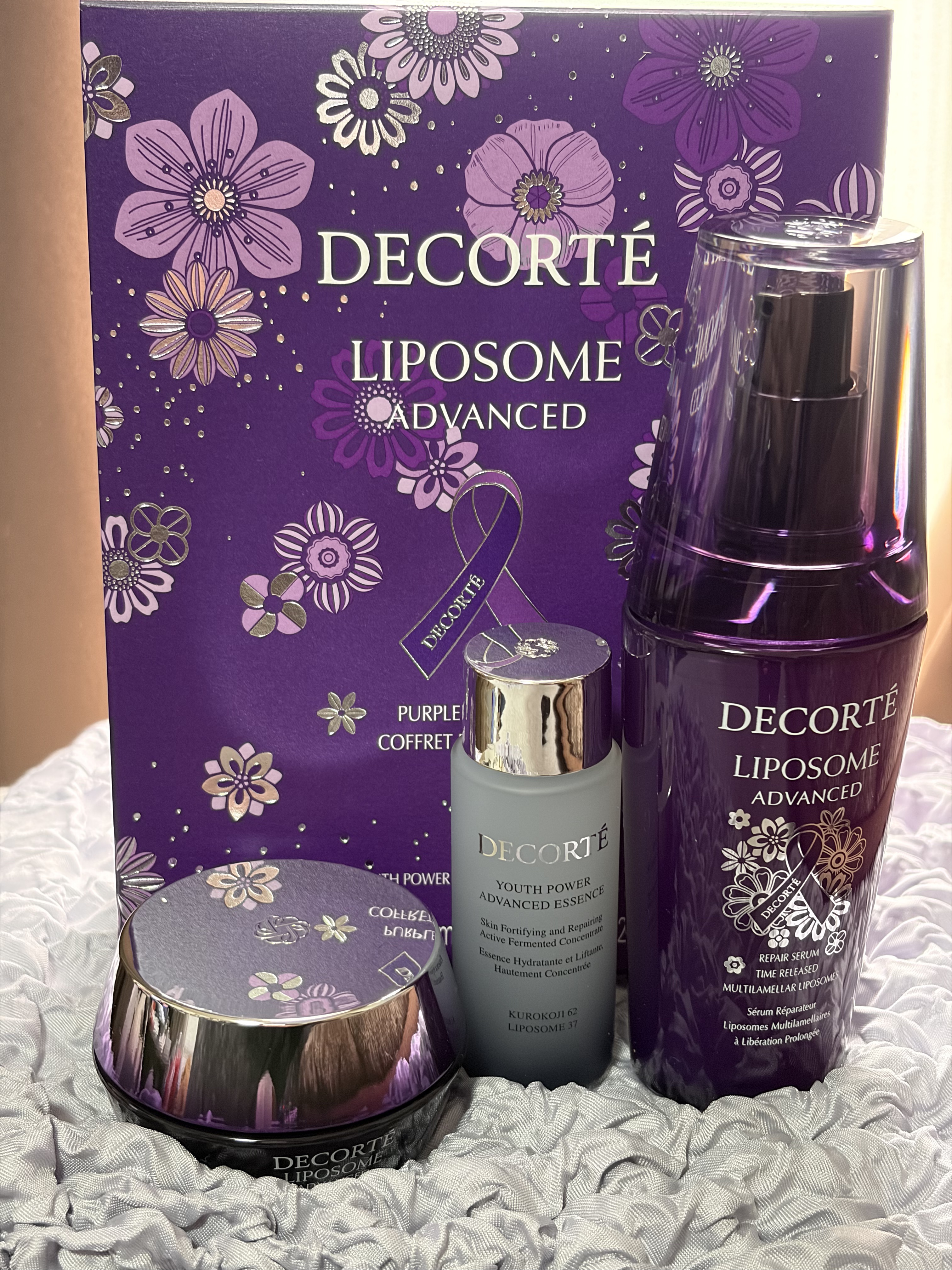 リポソーム アドバンスト リペアセラム パープルリボン セット ２０２５ リポソーム アドバンスト リペアセラム パープルリボン セット