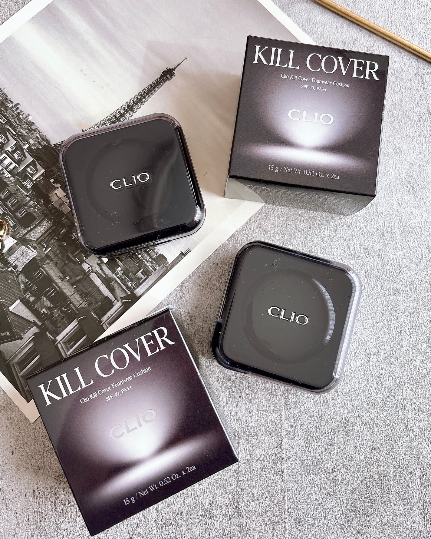 キル カバー ファンウェア クッション/CLIO/クッションファンデーションを使ったクチコミ(5枚目)