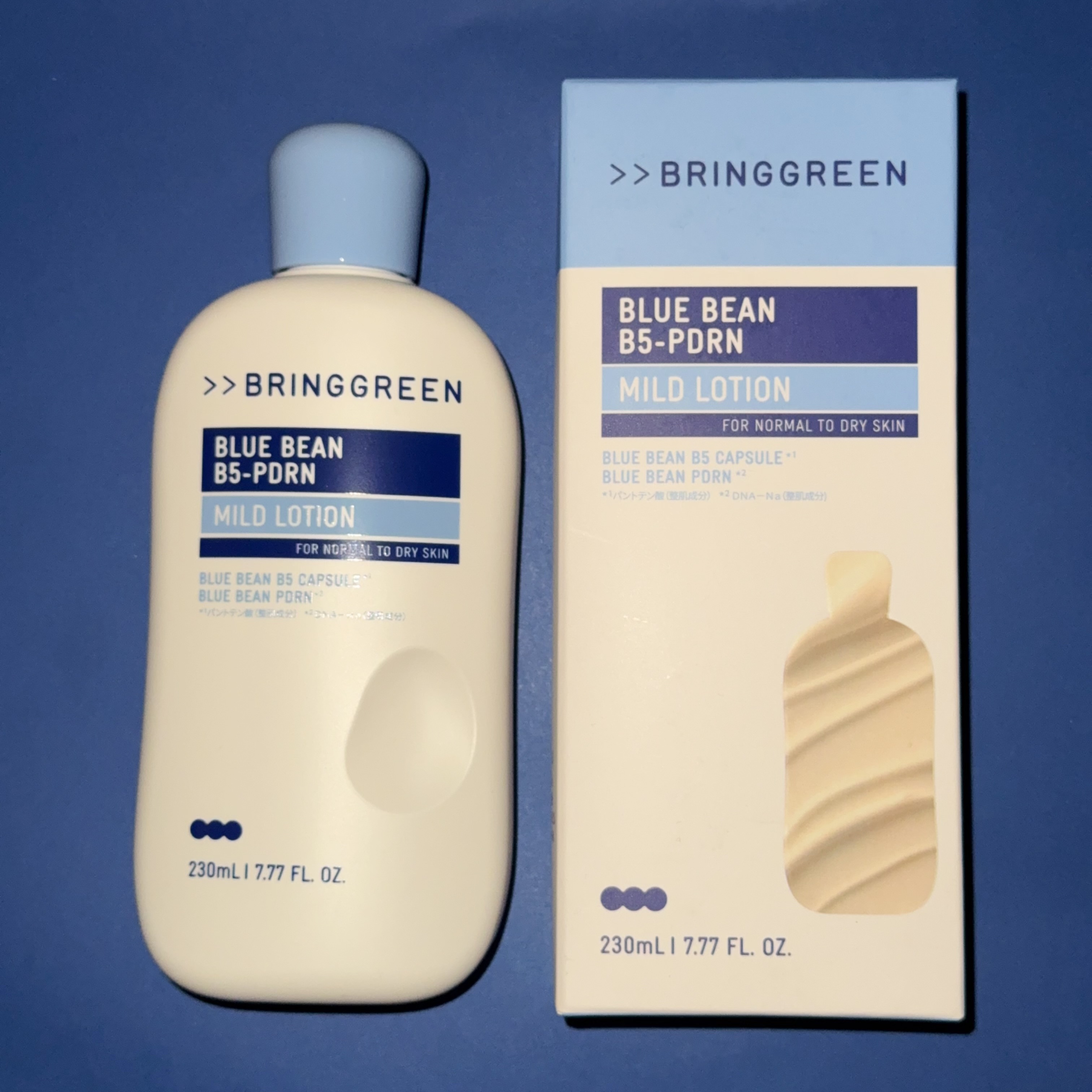 BRING GREEN ブルービーンB5-PDRN™マイルドローションのクチコミ「11/1(土)新発売💙
ブリングリーンの新しいスキンケアお試ししました。
これがマイクロカプセ.....」（2枚目）