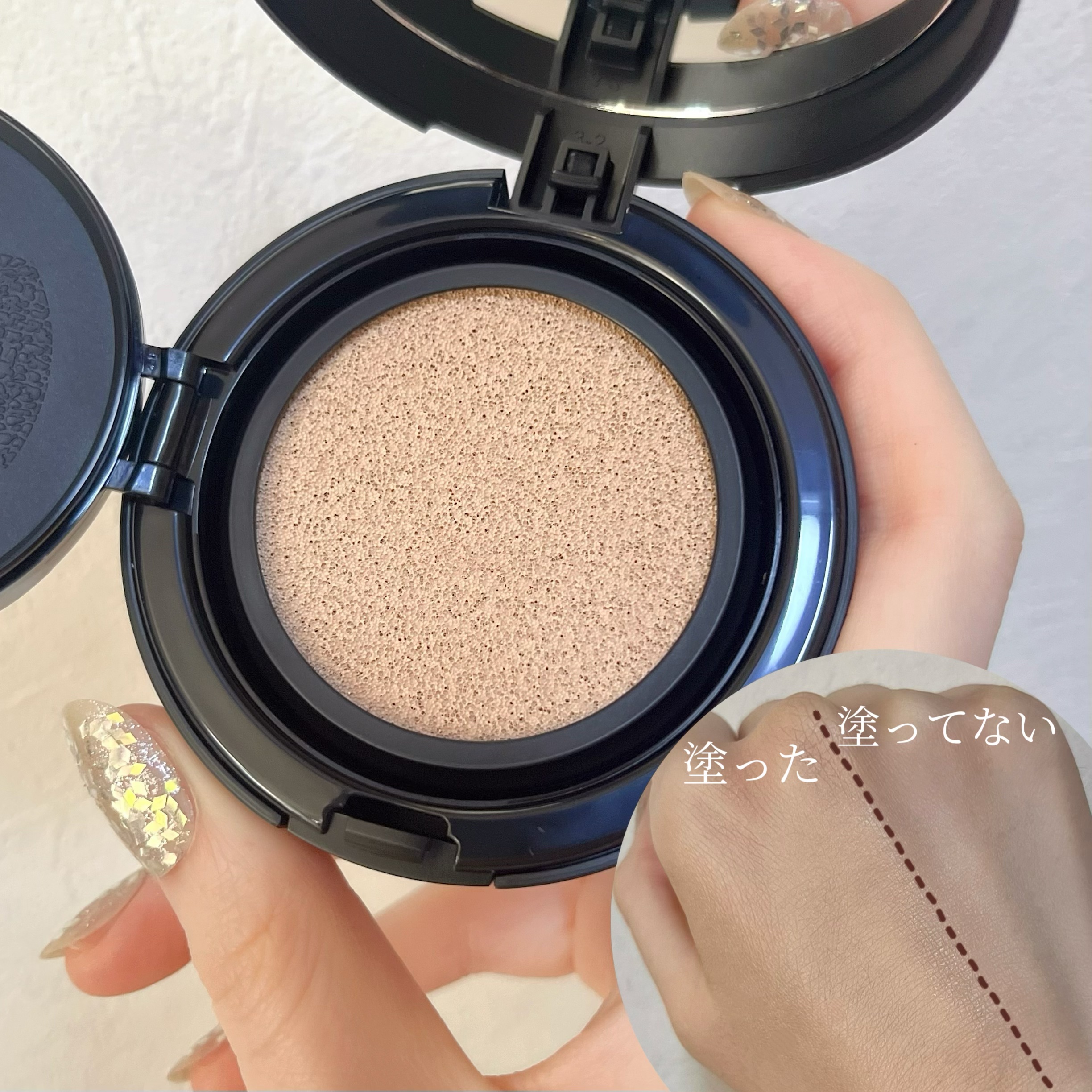 エッセンシャル スキン ヌーダー クッション/JUNG SAEM MOOL/クッションファンデーションを使ったクチコミ（3枚目）