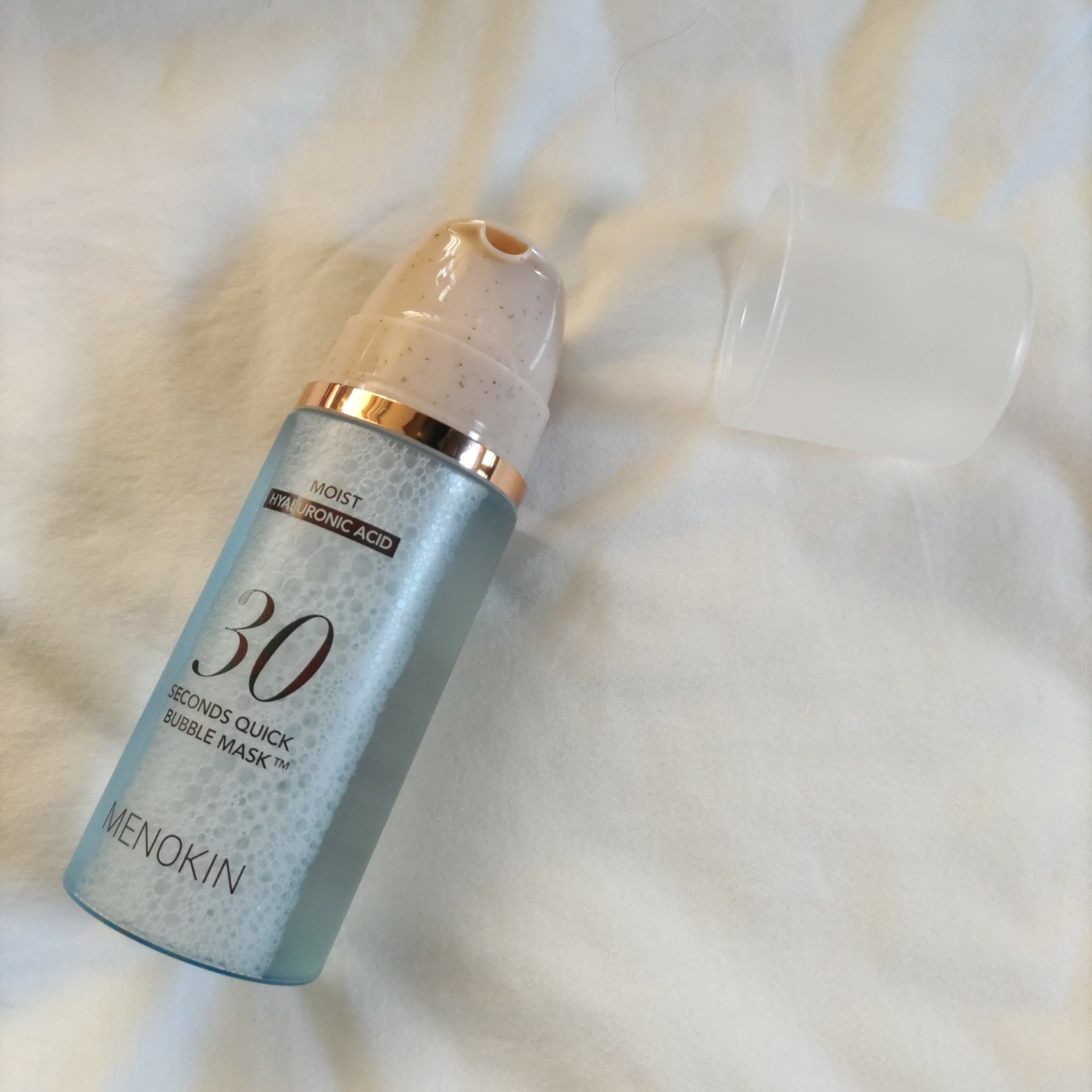 30秒クイックバブルマスク95ml モイスト/MENOKIN/シートマスク・パックを使ったクチコミ（3枚目）