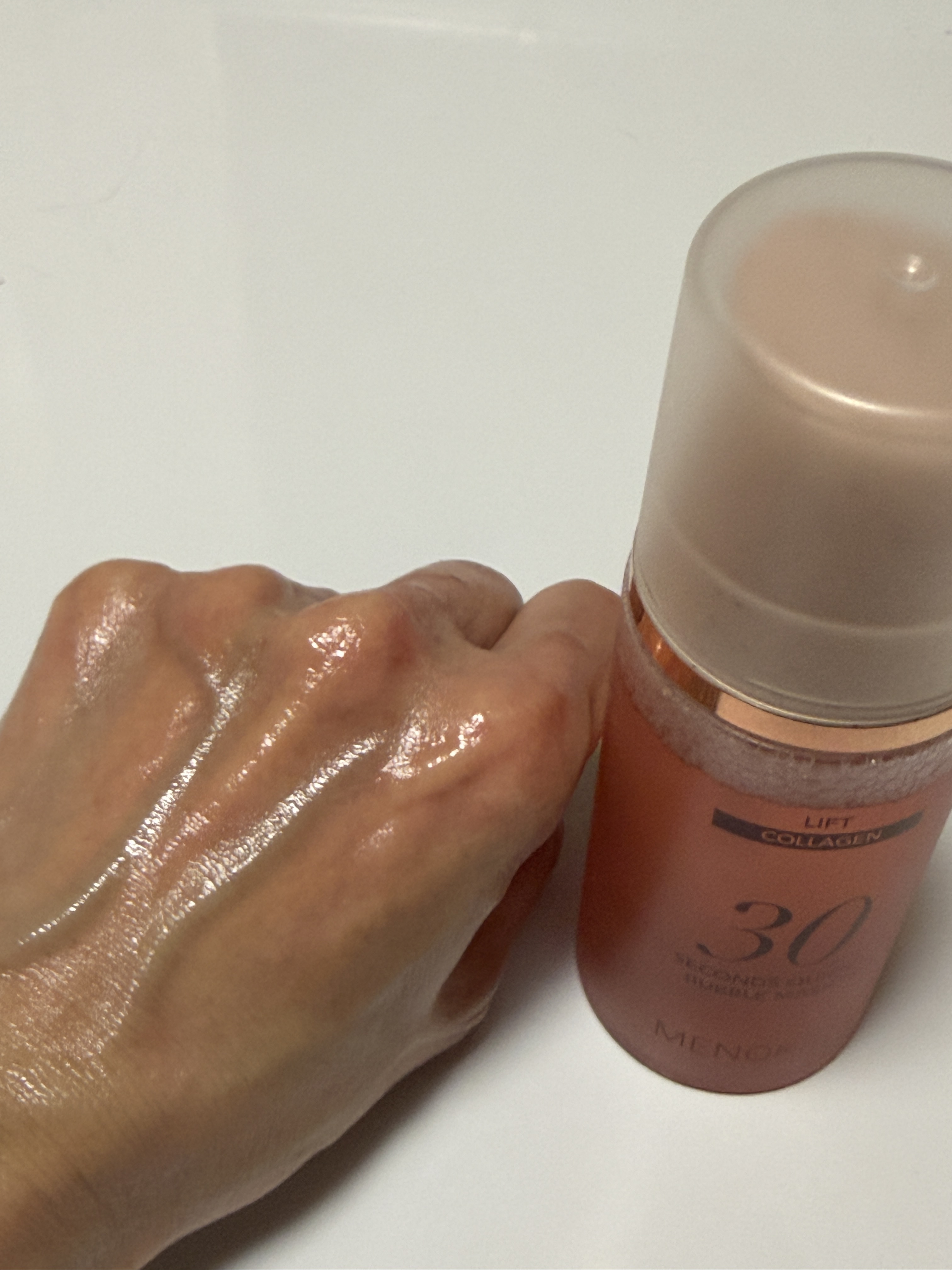 30秒クイックバブルマスク95ml リフト/MENOKIN/シートマスク・パックを使ったクチコミ（3枚目）