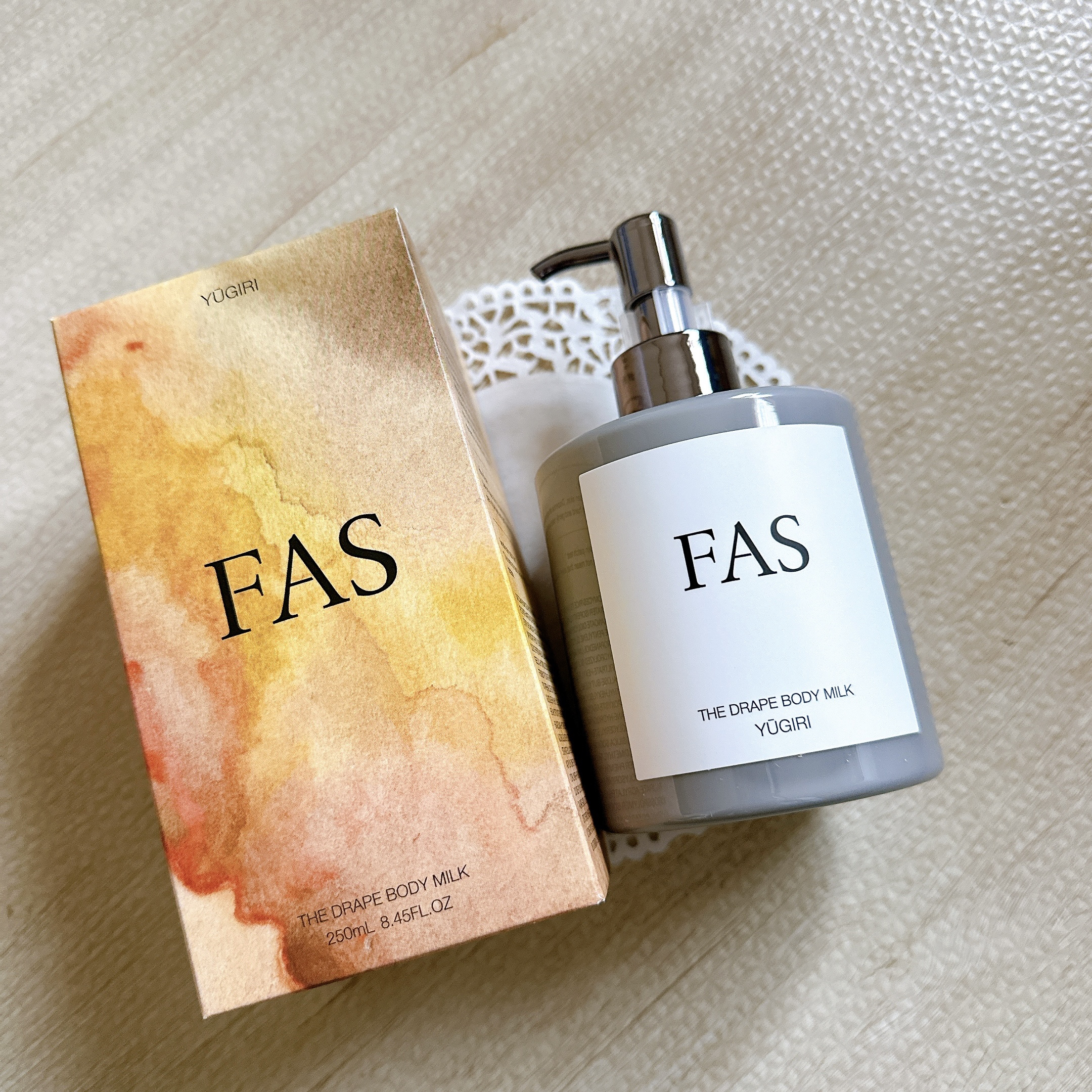 FAS ザ ドレープ ボディミルク YŪGIRI/FAS/ボディミルクを使ったクチコミ（2枚目）