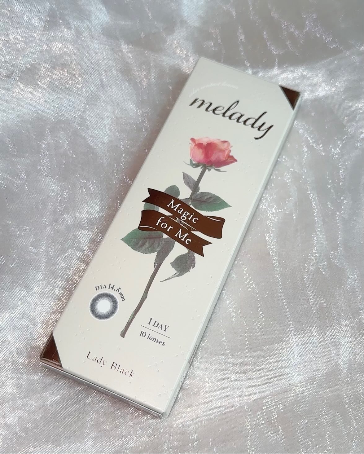 melady 1day レディブラック/melady/ワンデー（１DAY）カラコンを使ったクチコミ（3枚目）