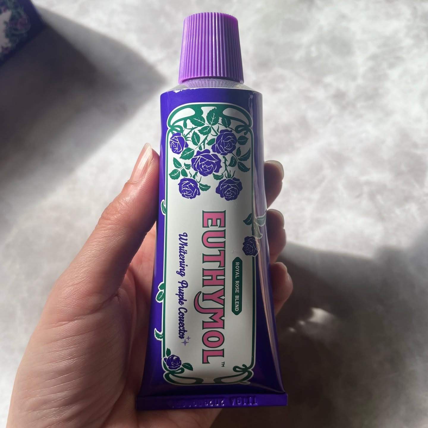 パープルコレクターロイヤルローズブレンド/EUTHYMOL/歯磨き粉を使ったクチコミ（3枚目）